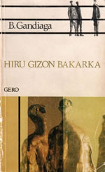 Hiru gizon bakarkaren portada